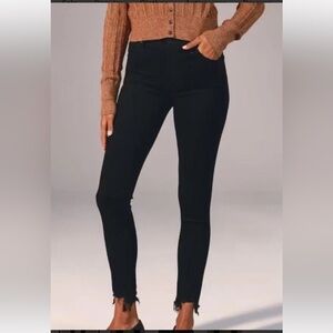 Abercrombie The Super Skinny Ankle High Rise Jeans